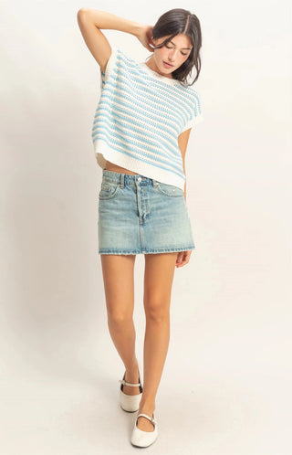 Wendy Crew Neck Top