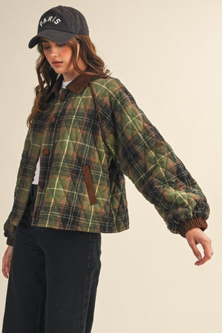 Devon Plaid Jacket