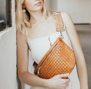 Woven Crossbody Bag