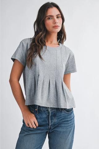 Mable Pleated Tee