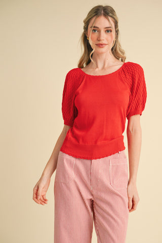 Parker Puff Sleeve Sweater