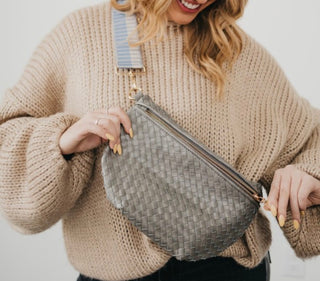 Woven Crossbody Bag