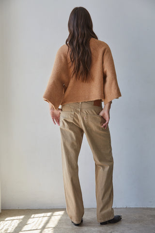 Evelyn Mock Neck Sweater
