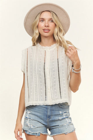Vita Boho Lace Top