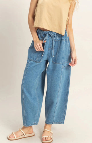 Holly Oversized Pocket Denim