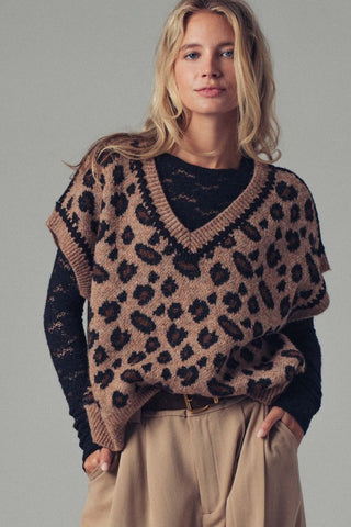 In The Wild Leopard Vest