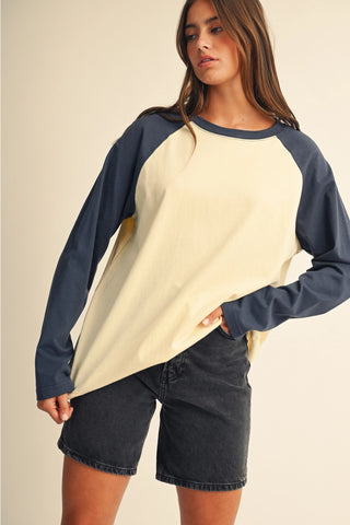 Drew Baseball Tee