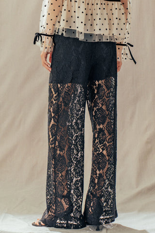Millie Lace Wide Leg Pants