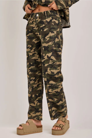 Jennifer Camouflage Cargo pants