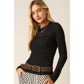 Annabella Ruffled Top