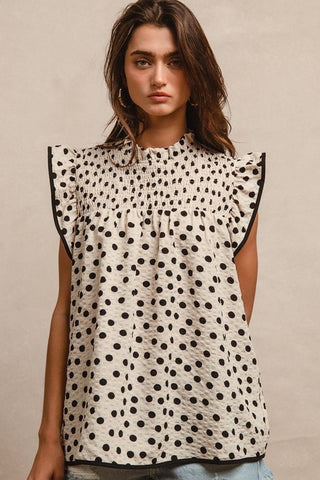 Eloise Ruffle Top