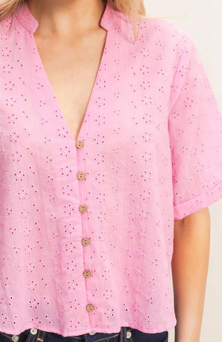 Mimi Eyelet Top