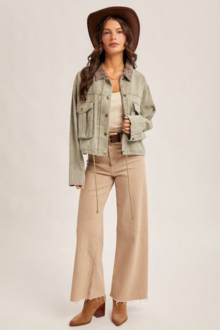 Anna Crop Barn Jacket