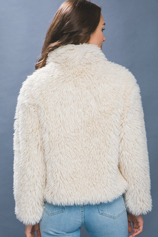 Girls Night Out Faux Fur Jacket
