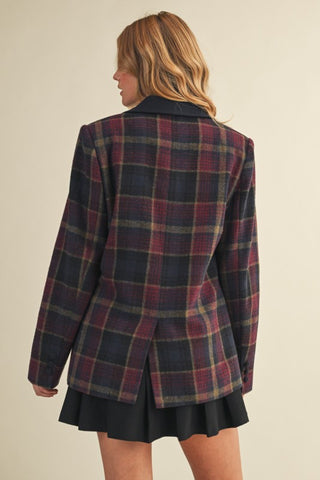 Bowie Plaid Blazer