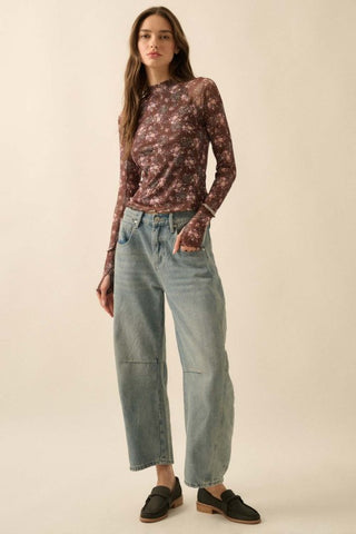 Date Night Mesh Top