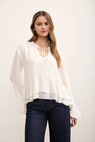 Harmony Ruffle Blouse