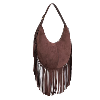 Lyndsay Suede Hobo Bag