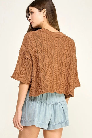 Rey Cable Sweater