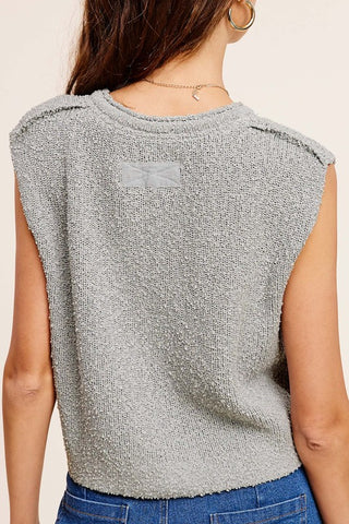 Millie Cap Sleeve Sweater