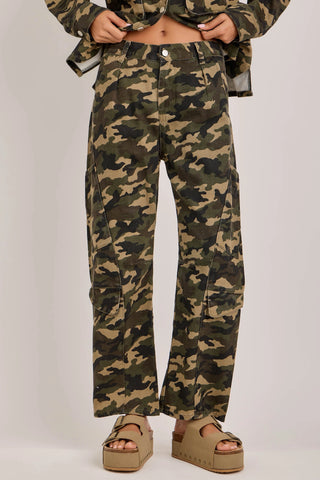 Jennifer Camouflage Cargo pants