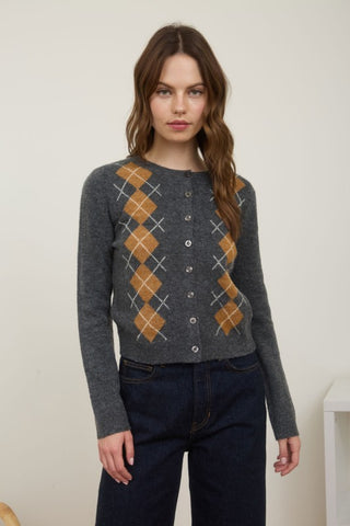 Margaret Argyle Cardigan Sweater