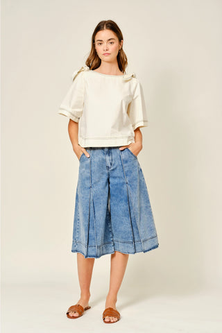 Julie Bermuda Denim