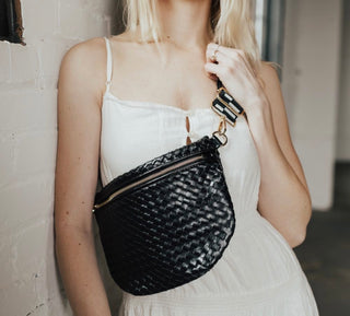 Woven Crossbody Bag