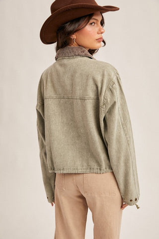 Anna Crop Barn Jacket