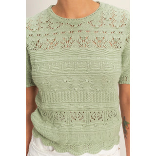 Sage Sweater Top