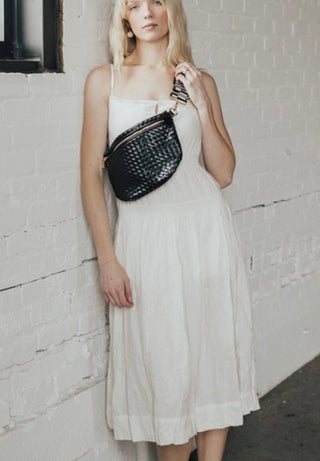 Woven Crossbody Bag
