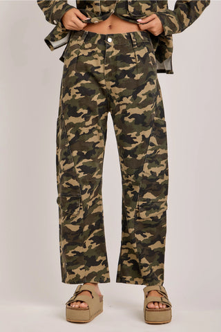 Jennifer Camouflage Cargo pants