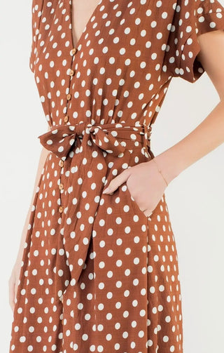 Lennox Polka Dot Dress