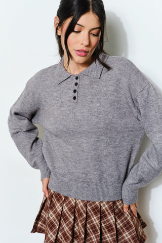 Glenda Polo Sweater