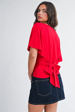 Millie Back Tie Top