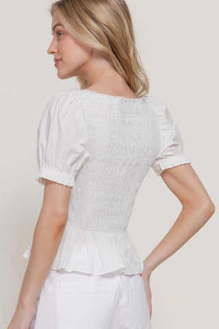 Miki Puff Sleeve Top