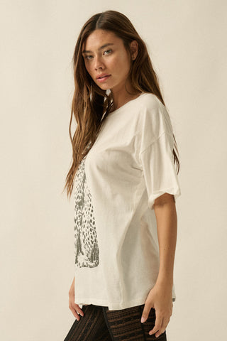 Cheetah Vintage Tee