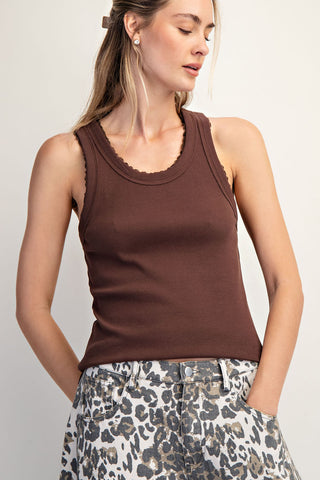 Gemma Ribbed Knit Tank