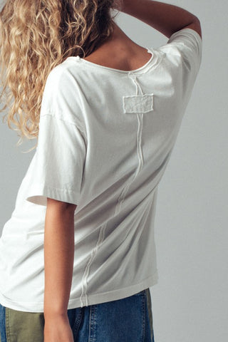 Vintage Washed V-Neck Tee