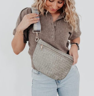 Woven Crossbody Bag