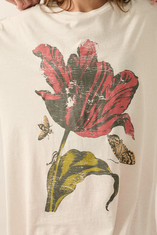 Floral Vintage Tee