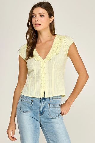 Astrid Ruffle Blouse