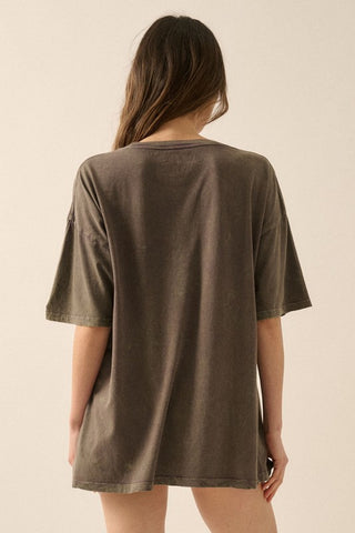 Lillies Vintage Print Tee