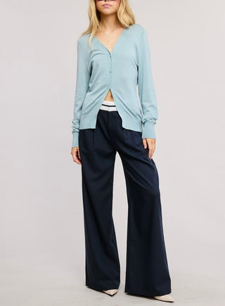 Kit Split Hem Cardigan Sweater