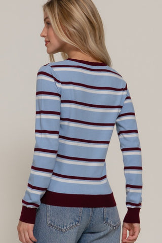 Blake Multi Stripe Sweater