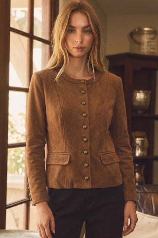 Charlotta Suede Jacket