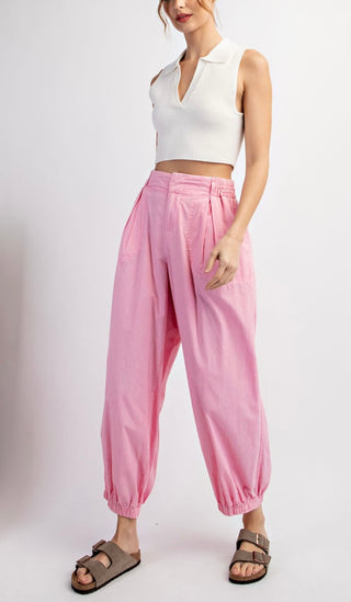 Pleated Jogger Pant