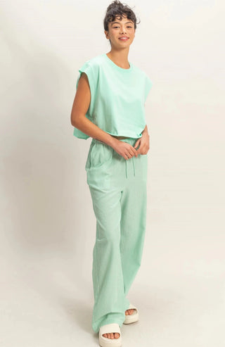 Elina Striped Pants