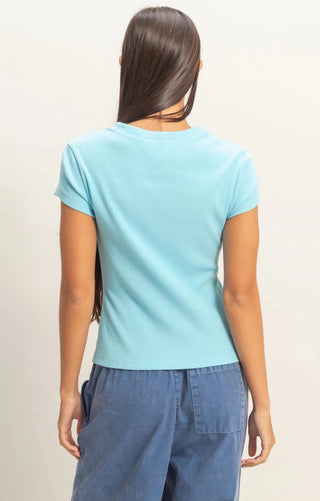 Indie Buttoned Tee