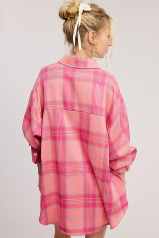 Corinne Flannel Top